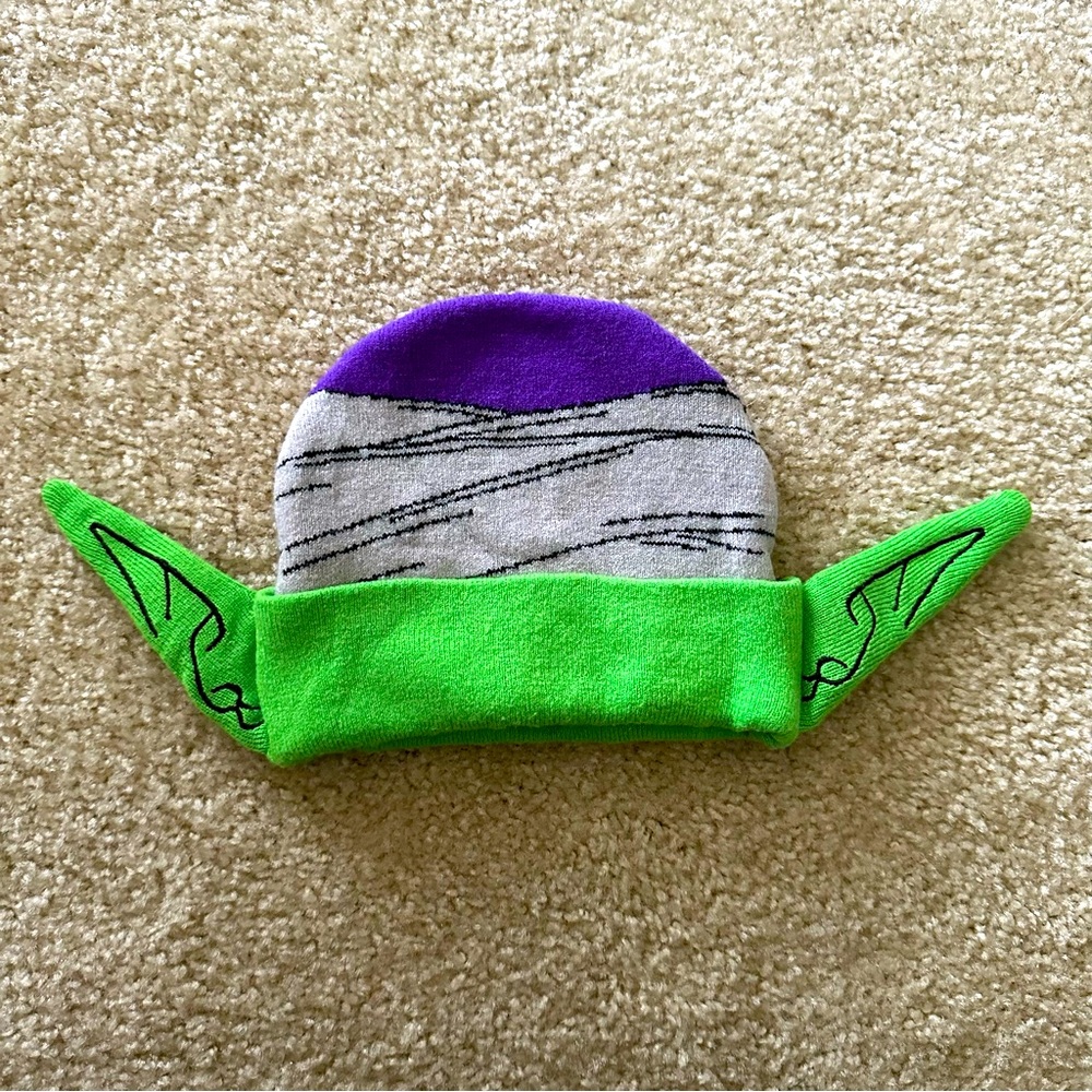Official DragonBall Super Piccolo Ears Beanie Adult One Size Fits Most Anime
